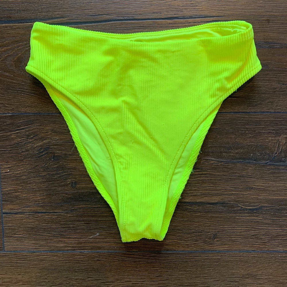 Frankies Bikinis - High Waist Bikini Bottoms